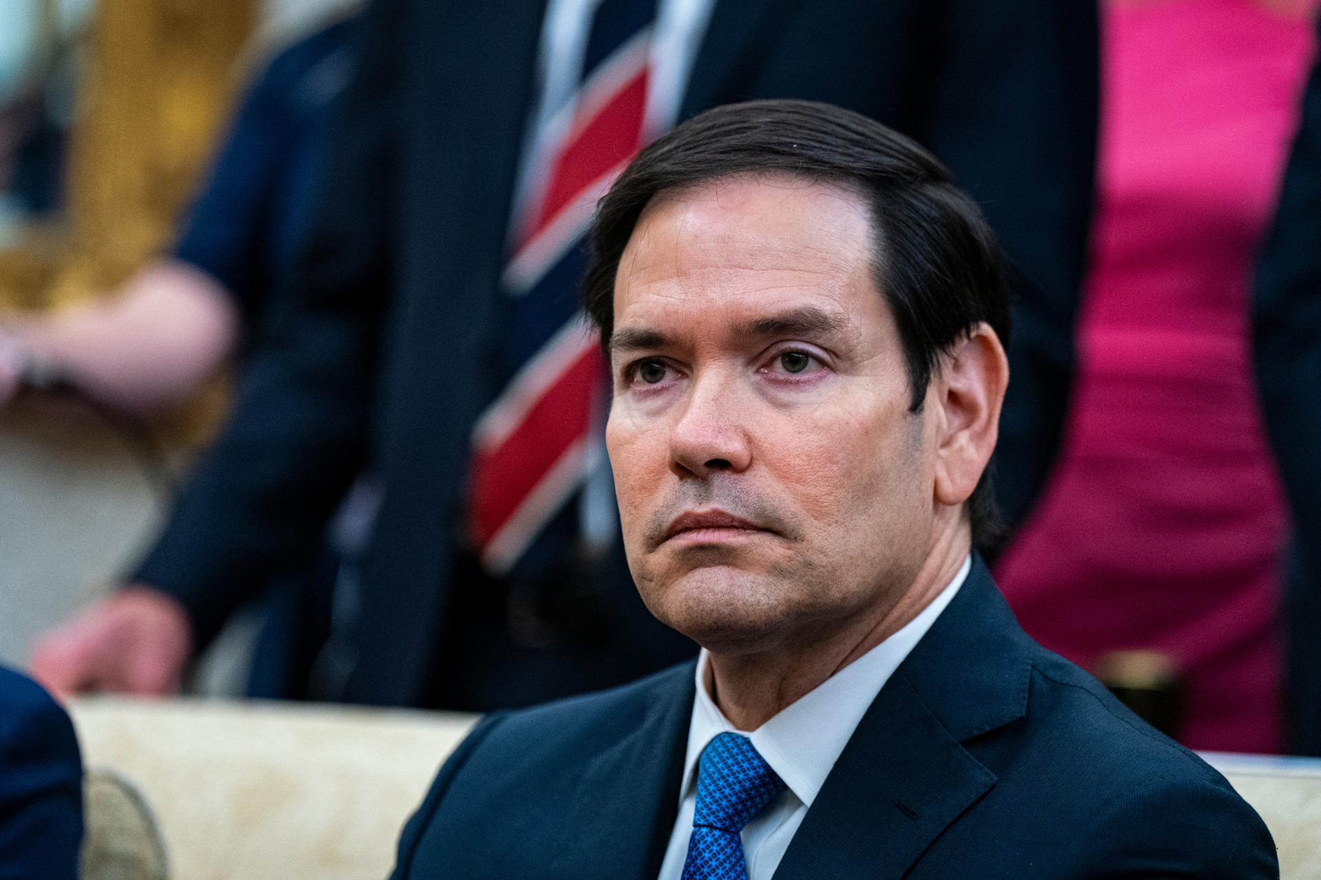 Rubio discusses war in Ukraine with European counterparts