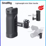 SmallRig Mini Side Handle for 1/4"-20 Threaded Holes Lightweight Portable Camera Cage Grip for Sony for DSLR with Cold Shoe 4755