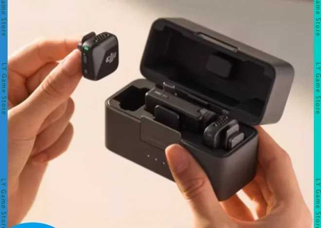 DJI Mic Mini 2TX 1RX Add Charging Case 48-Hour Operation Two-Level Active Noise Cancelling High-Quality Audio Stable Transmissio